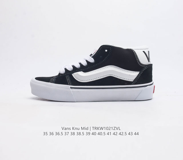 Vans Knu-Skool Vr3 Lx logo 2023 Vans knuskool imranpotato og Vn000Cq95Smr 35-44