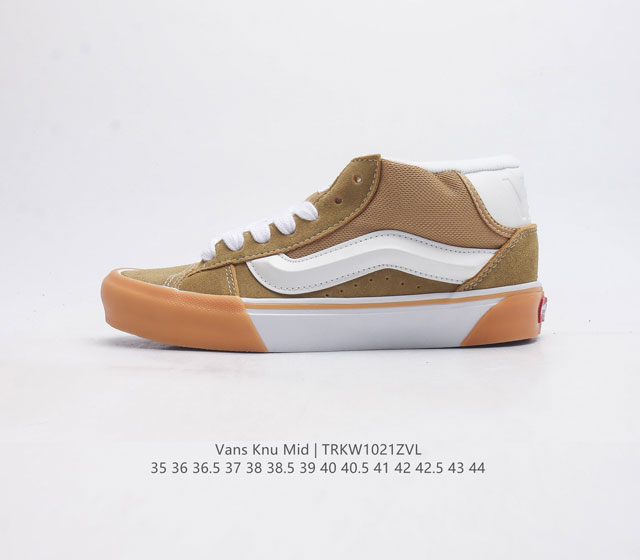 Vans Knu-Skool Vr3 Lx logo 2023 Vans knuskool imranpotato og Vn000Cq95Smr 35-44