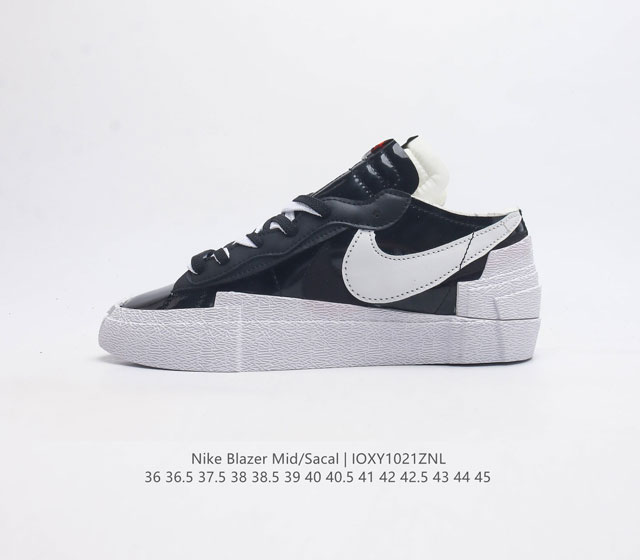 Nike/ kaws logo kaws X Sacai X Nike Blazer Mid Low : 36-45 : Dm6443 Ioxy1021Znl