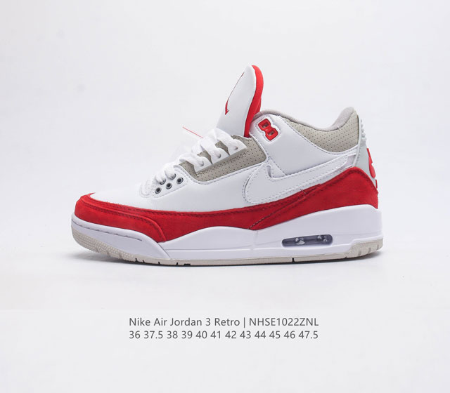 Aj3 Nike Air Jordan 3 Retro Se 3 3 Aj 1988 Nike Air Ct8532-102 36-47.5 Nhse1022