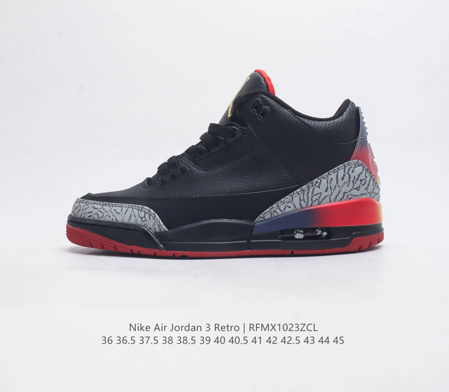 Aj3 Nike Air Jordan 3 Retro Se 3 3 Aj 1988 Nike Air Fn0344-001 36-45 Rfmx1023Zc