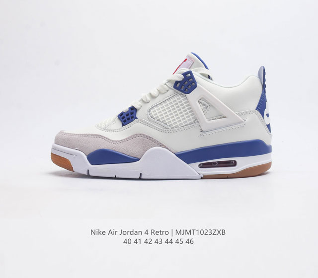 Nike Air Jordan 4 Retro Og aj4 Aj4 4 4 Air Sole Ct8527-100 40-46 Mjmt1023Zxb