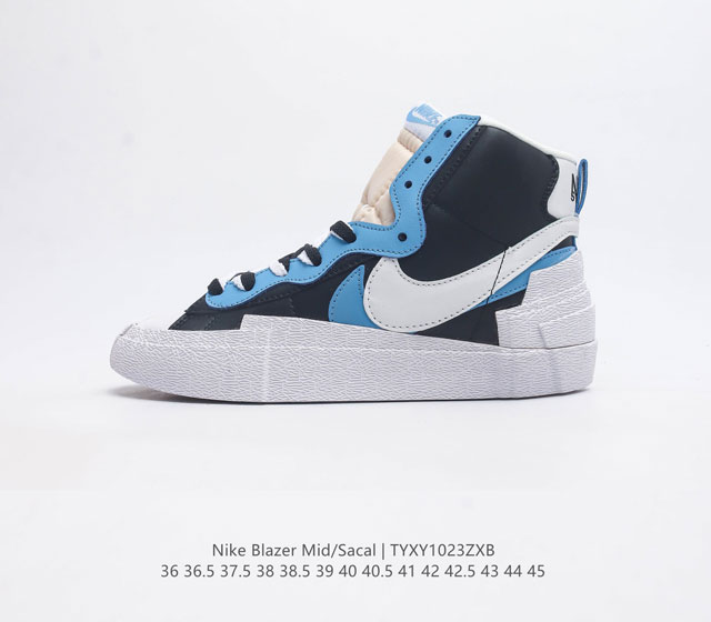 Nike/ kaws logo kaws X Sacai X Nike Blazer Mid Low : 36-45 : Bv0072 Tyxy1023Zxb