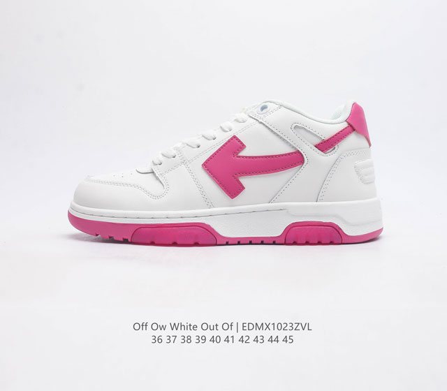 , off-White C/O Virgil Abloh Out Of Office Low-Top Leather Ow off-White Sneaker