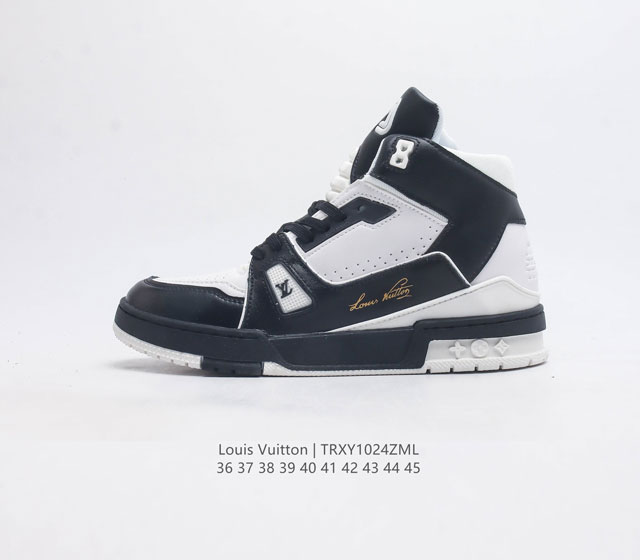 Lv louis Vuitton Trainer Sneaker High 36-45 Trxy1024Zml