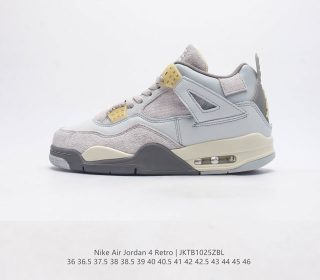 Nike Air Jordan 4 Retro Og aj4 Air Sole Dv3742-021 36-46 Jktb1025Zbl