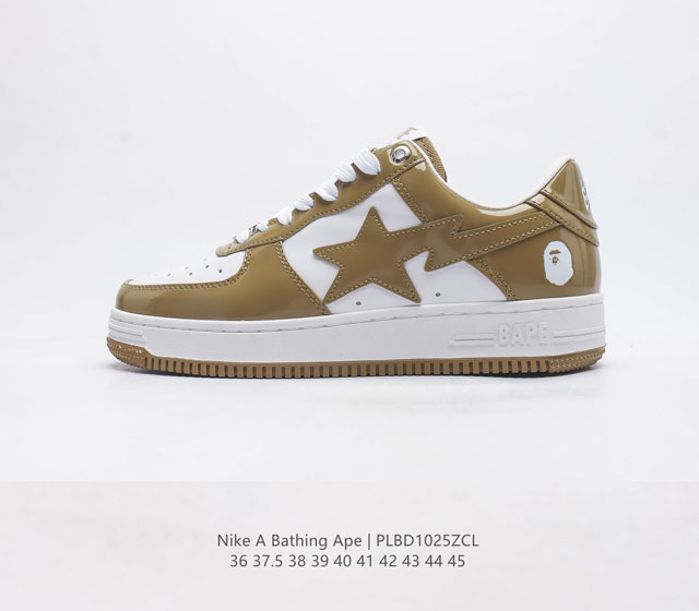 A Bathing Ape/ air Sole a Bathing Ape bape X Nike Air Force 1 Sta Low"Camo" 36-4