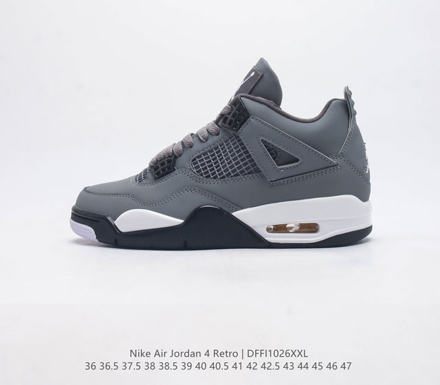 Nike Air Jordan 4 Retro Og aj4 4 Air Sole 308497-007 36-47 Dffi1026