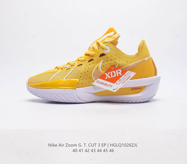 Nike Air Zoom G.T.Hustle 3 Ep react+Zoom Strobel+ zoom Gt logo Dv2913-002 40-46