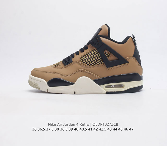 Nike Air Jordan 4 Retro Og aj4 4 Air Sole 36-47 Oldp1027Zcb