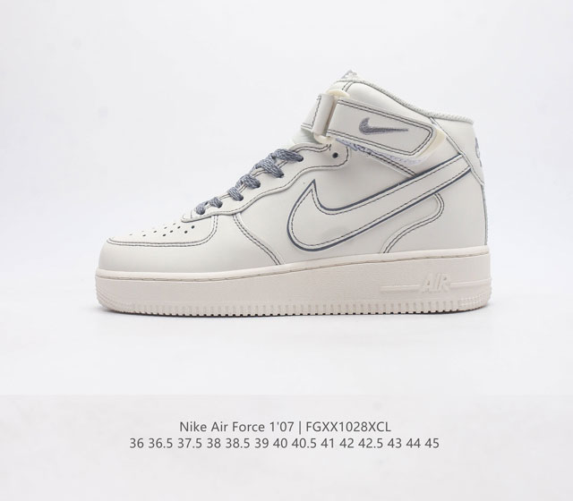 Nike Air Force 1 07 Af1 Af1 Nike Air Force 1 '07 High Air By6899 36 - 45 Fgxx10