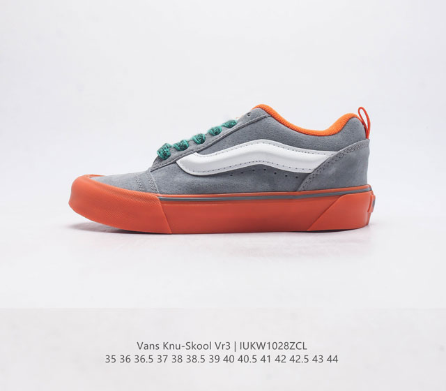 Vans Knu-Skool logo 2023 Vans knuskool imranpotato og Vn000Crpgrn 35-44 Iukw102