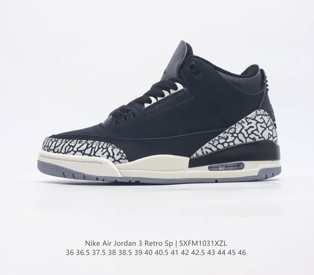 Aj3 Nike Air Jordan 3 Retro Se 3 3 Aj 1988 Nike Air Ck9246-001 36-46 Sxfm1031Xz