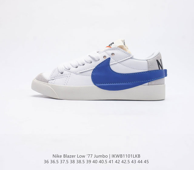 Nike Blazer Low '77 Jumbo 1977 Blazer Blazer 1972 Nike Blazer : Fd9858 001 36 3