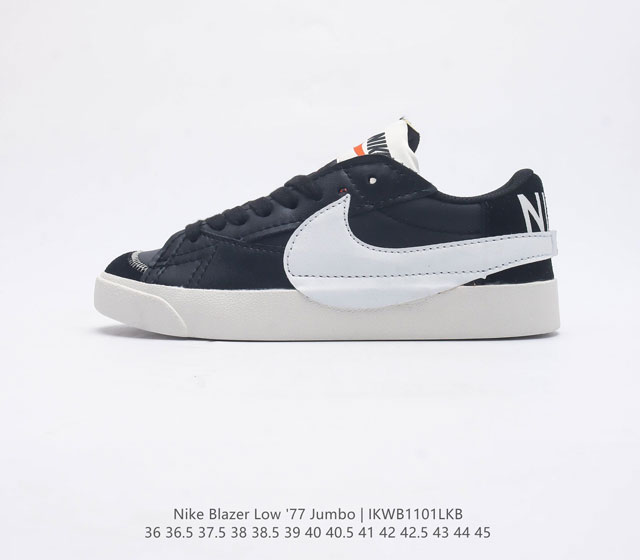 Nike Blazer Low '77 Jumbo 1977 Blazer Blazer 1972 Nike Blazer : Fd9858 001 36 3