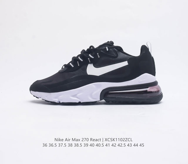 nike Air Max 270 React Max Air Ao4971-004 36 36.5 37.5 38 38.5 39 40 40.5 41 42