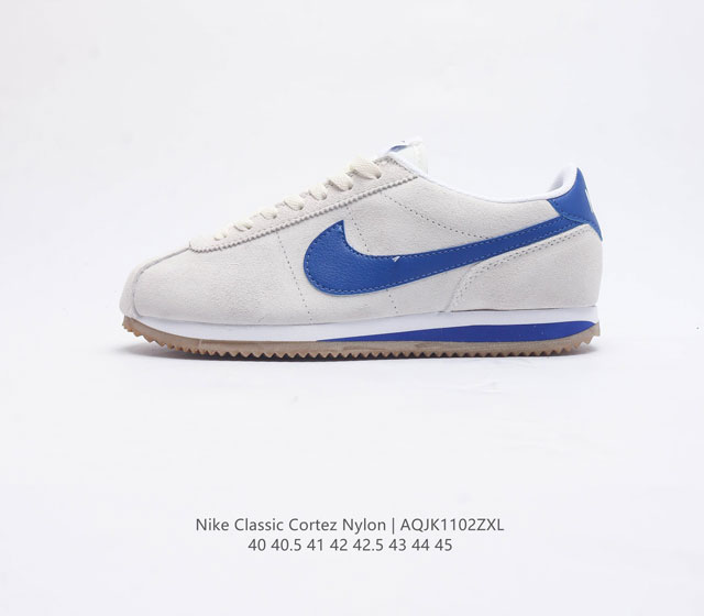 Nike Classic Cortez Nylon Eva Fq8144 40-45 Aqjk1102