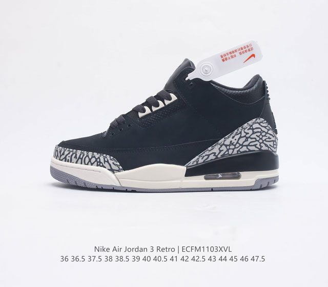 Aj3 Nike Air Jordan 3 Retro Se 3 3 Aj 1988 Nike Air Ck9426-001 36-47.5 Ecfm1103