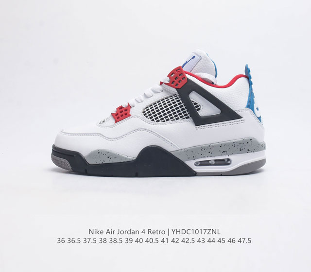 240 Nike Air Jordan 4 Retro Og aj4 Aj4 4 4 Air Sole Ct8527-100 36-47.5 Yhdc1017