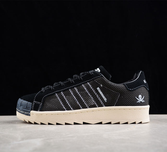 Nbhd Neighborhood X Clot X Ad Originals Superstar Pns Black Ie8879 35.5 36 36.5