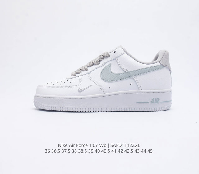 Nike Air Force 1 '07 Wb af1 Af1 Swoosh Af1 Nike Air Fj7740 36 36.5 37.5 38 38.5