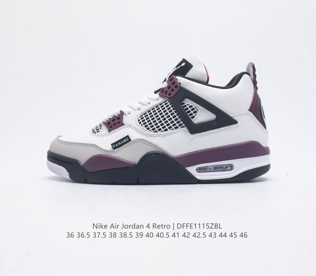 Nike Air Jordan 4 Retro Og aj4 4 Air Sole Ct8527-700 36 36.5 37.5 38 38.5 39 40