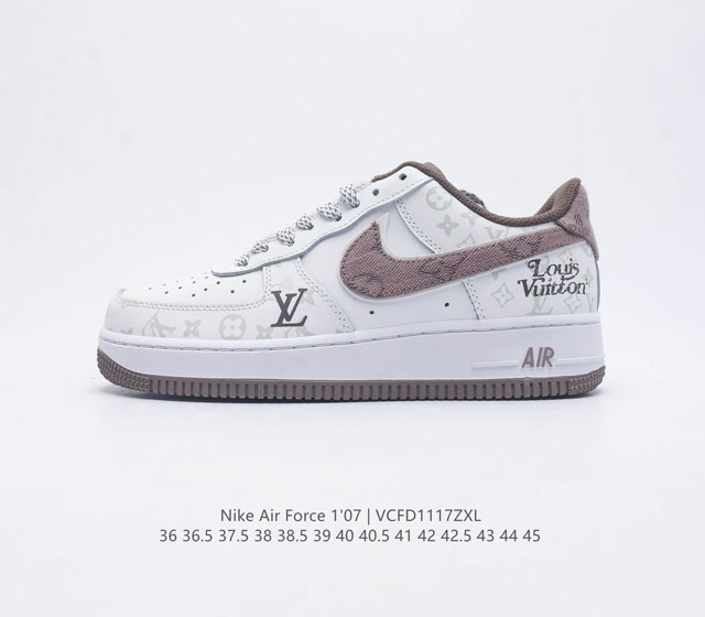 Louis Vuitton X Nike Air Force 1 Low force 1 Dv0670 36 36.5 37.5 38 38.5 39 40 4