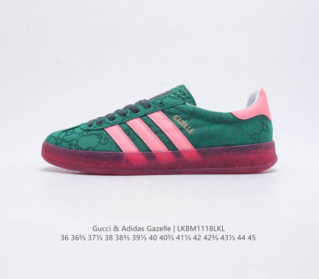 Adidas Originals X Gucci Gazelle , Adidas X Gucci - 80 90 , gazelle trefoil 737