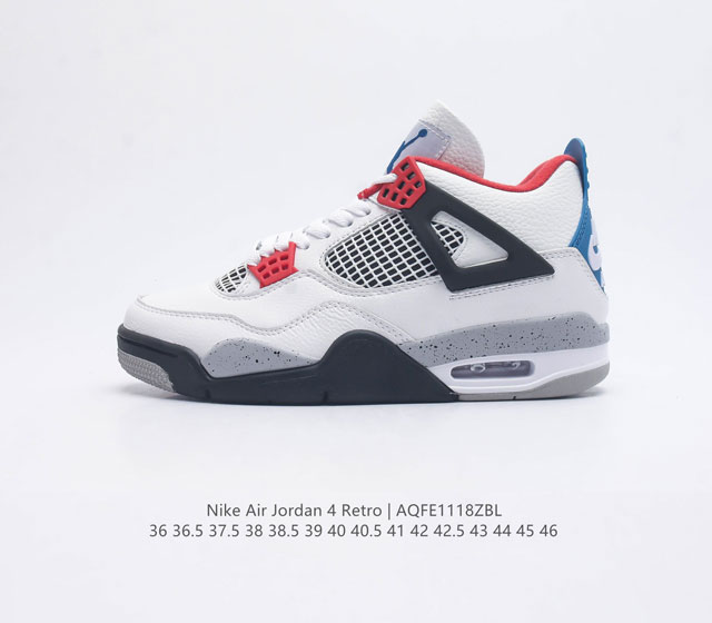 Nike Air Jordan 4 Retro Og aj4 4 Air Sole Dh7138-006 36-46 Aqfe1118Zbl