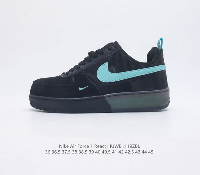 Nike Air Force 1 React Qs force 1 Dm0573 : 36 36.5 37.5 38 38.5 39 40 40.5 41 4