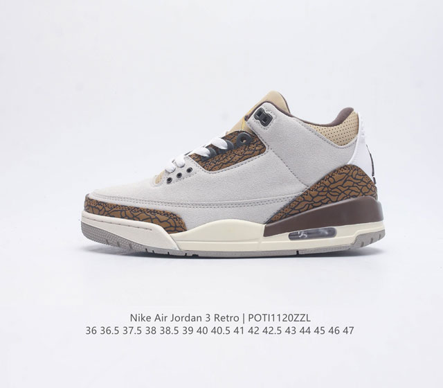 Aj3 Nike Air Jordan 3 Retro Se 3 3 Aj 1988 Nike Air Dx6665-100 36-47 Poti1120Zz