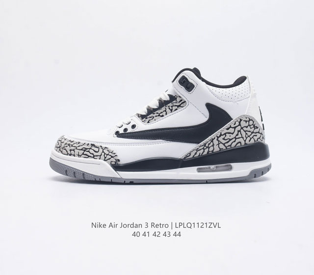 Aj3 Nike Air Jordan 3 Retro Se 3 3 Aj 1988 Nike Air Ci0919-113 40 41 42 43 44 L