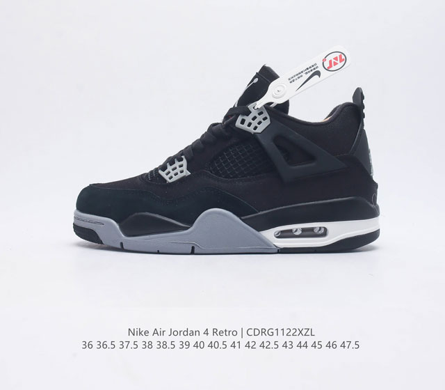 Nike Air Jordan 4 Retro Og aj4 4 Air Sole Dh7138-006 36 36.5 37.5 38 38.5 39 40