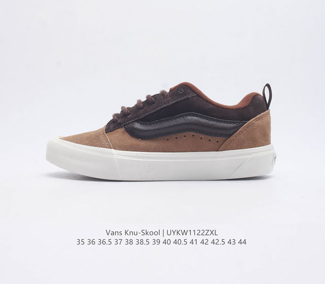 Vans Knu-Skool Vr3 Lx logo 2023 Vans knuskool imranpotato og 35-44 Uykw1122