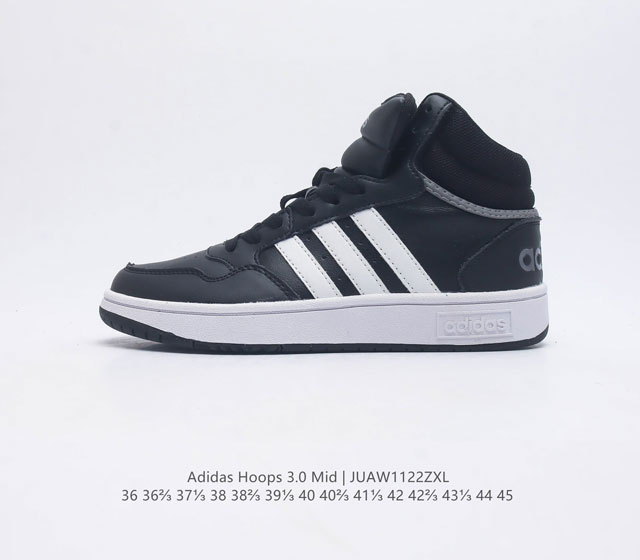 adidas Hoops 3.0 Mid adidas Gz1344 36-45 Juaw1122