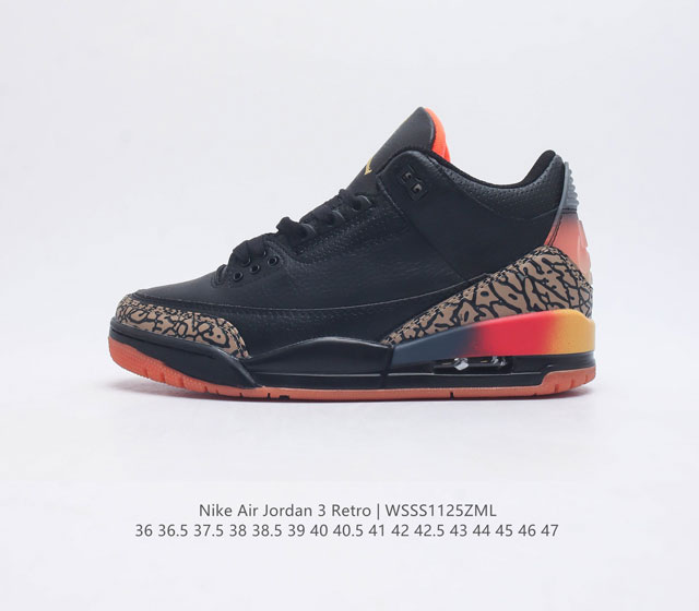 Aj3 Nike Air Jordan 3 Retro Se 3 3 Aj 1988 Nike Air Fn0344-001 36-47 Wsss1125Zm