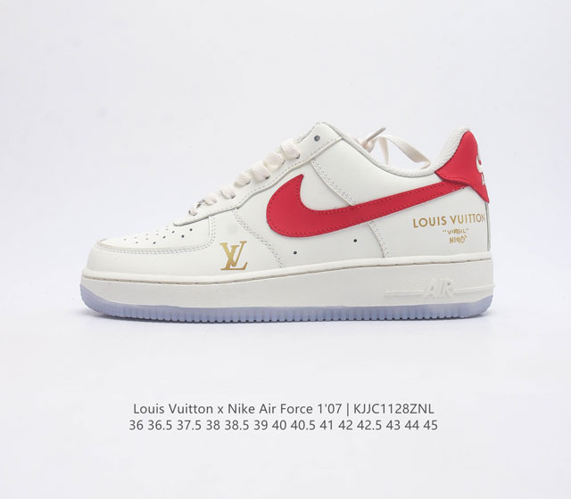 Louis Vuitton X Nike Air Force 1 Low force 1 Bs9055 36 36.5 37.5 38 38.5 39 40 4