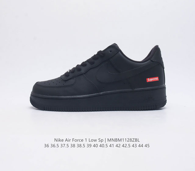 supreme X Nike Air Force 1 Low af1 supreme Cu9225-001 36 36.5 37.5 38 38.5 39 4