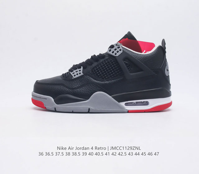 Nike Air Jordan 4 Retro Og aj4 4 Air Sole Dj4699-100 36 36.5 37.5 38 38.5 39 40