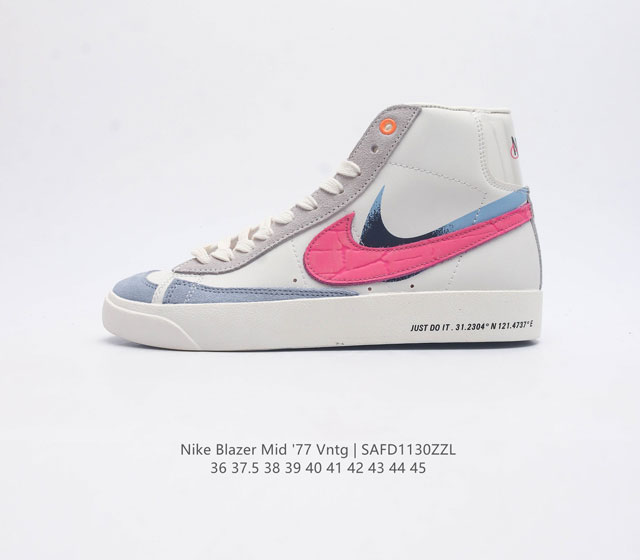 Nike Blazer Mid '77 Vntg Swoosh Nike Blazer Mid '77 Vntg Da7233-101 36 37.5 38