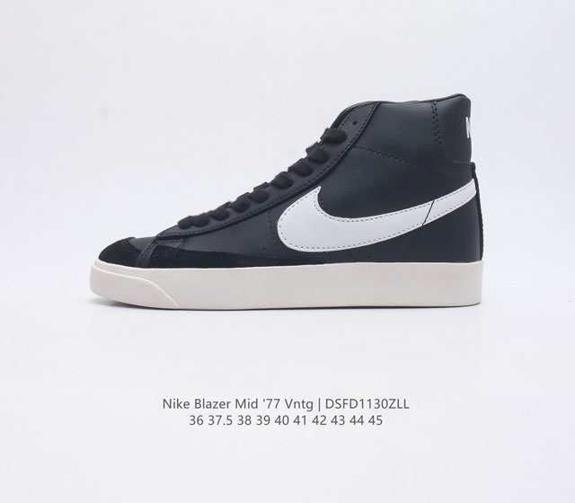 Nike Blazer Mid '77 Vntg Swoosh Nike Blazer Mid '77 Vntg Bq6806-100 36 37.5 38