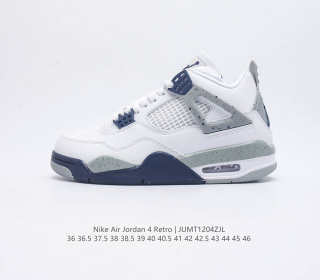 Nike Air Jordan 4 Retro Og aj4 4 Air Sole Dh6927-161 36-46 Jumt1204Zjl