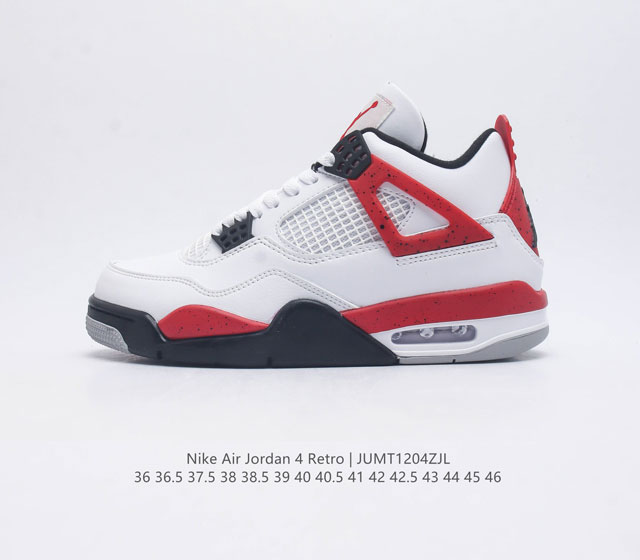 Nike Air Jordan 4 Retro Og aj4 4 Air Sole Dh6927-161 36-46 Jumt1204Zjl