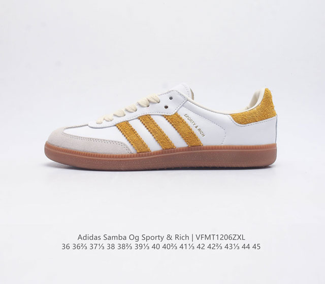 Sporty & Rich X Adidas Originals Samba Og 36 36 37 38 38 39 40 40 41 42 42 43 4