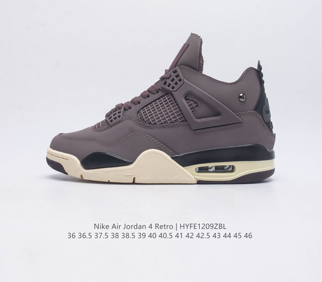 Nike Air Jordan 4 Retro Og aj4 4 Air Sole Dh6773-220 36-46 Hyfe1209Zbl