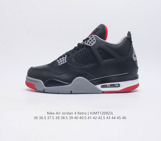 Nike Air Jordan 4 Retro Og aj4 4 Air Sole Fb2214-200 36-46 Hjmt1209Zjl