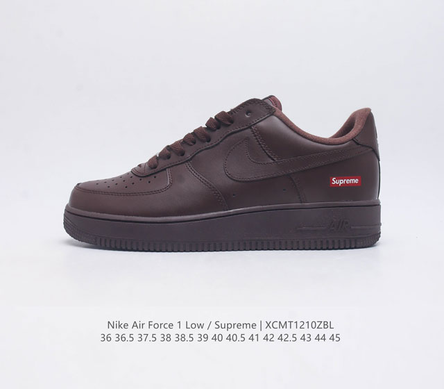 supreme X Nike Air Force 1 Low af1 supreme Cu9225-200 36 36.5 37.5 38 38.5 39 4