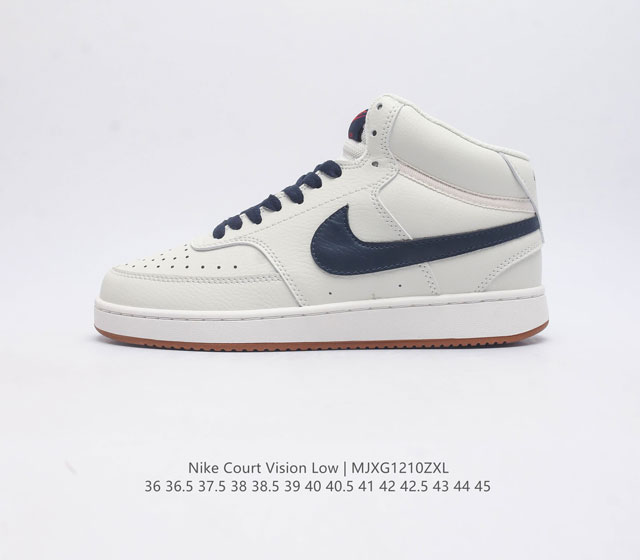 Nike Court Vision Mid 80 20 80 Swoosh Fj3998-100 36 36.5 37.5 38 38.5 39 40 40.