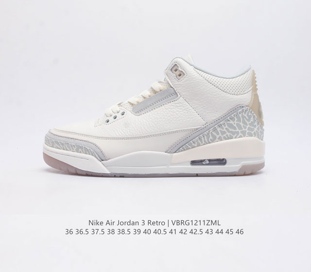 Aj3 Nike Air Jordan 3 Retro Se 3 3 Aj 1988 Nike Air Fj9479-100 36-46 Vbrg1211Zm