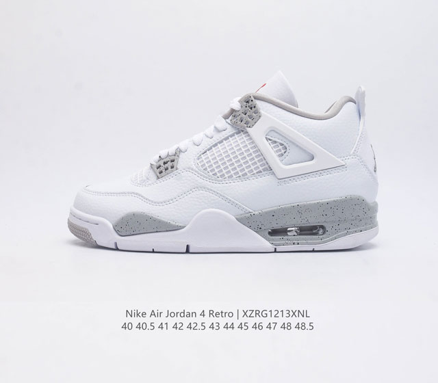 Nike Air Jordan 4 Retro Og aj4 4 Air Sole Ct8527-100 40 40.5 41 42 42.5 43 44 4